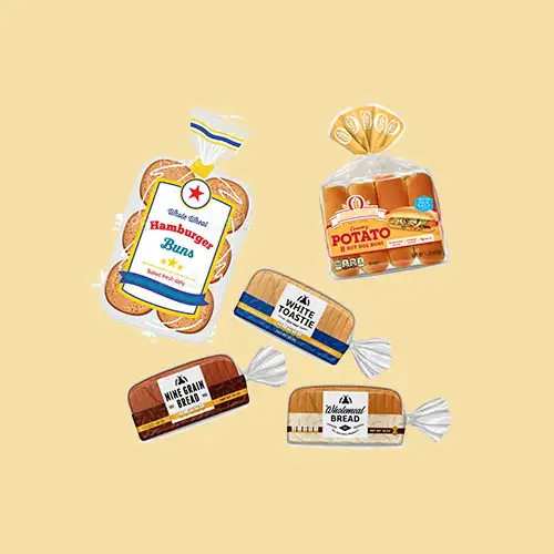 Discounted bread at bakery thrift stores