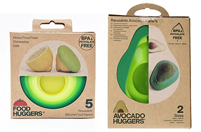 Food Huggers eco-friendly food storage