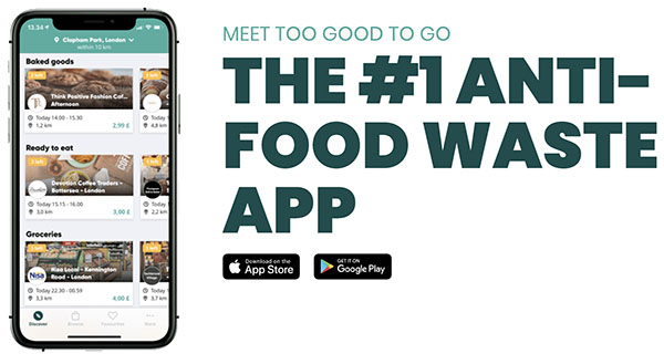 Explore our app to find and save Surprise Bags of food - Too Good To Go